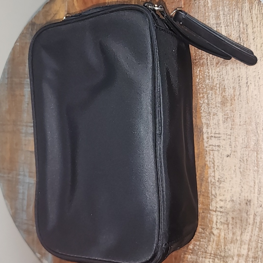 Kate Spade Black Double Zip Camera Bag Crossbody Purse - Picture 7 of 13